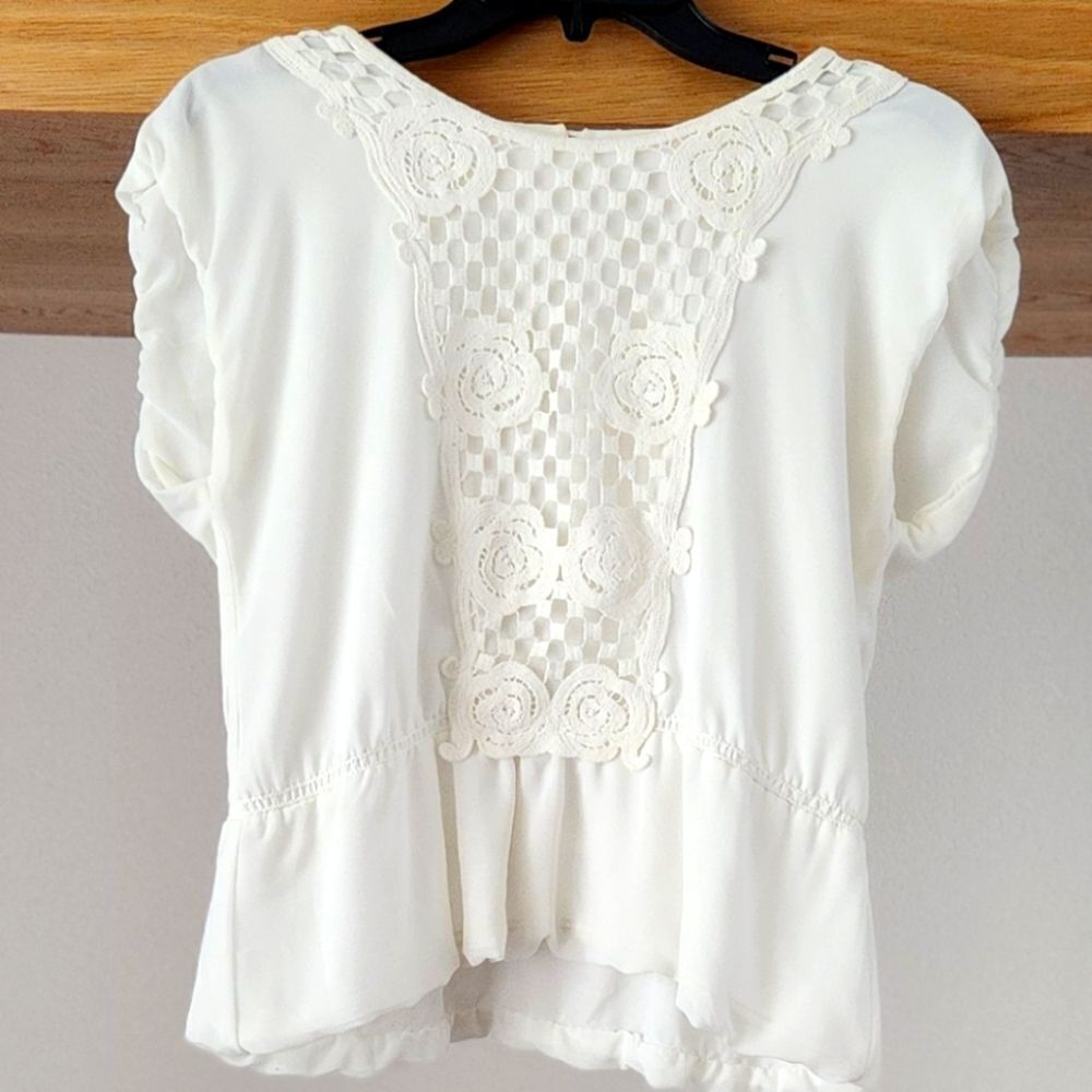 M.S.S.P. Boho Grace Peplum Top